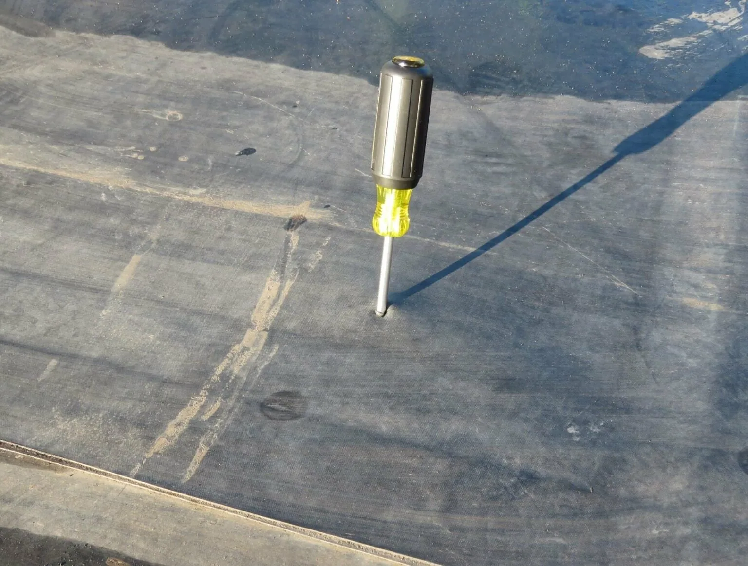 Commercial Roof Membrane Puncture Repair in Lakewood, CO