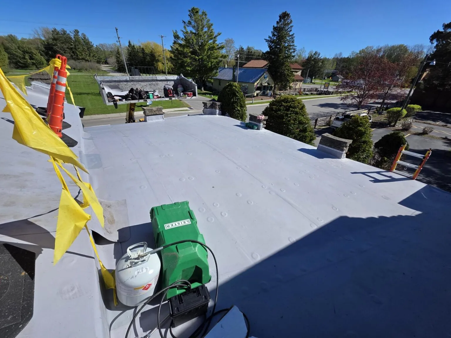 Commercial roof repair in Lakewood