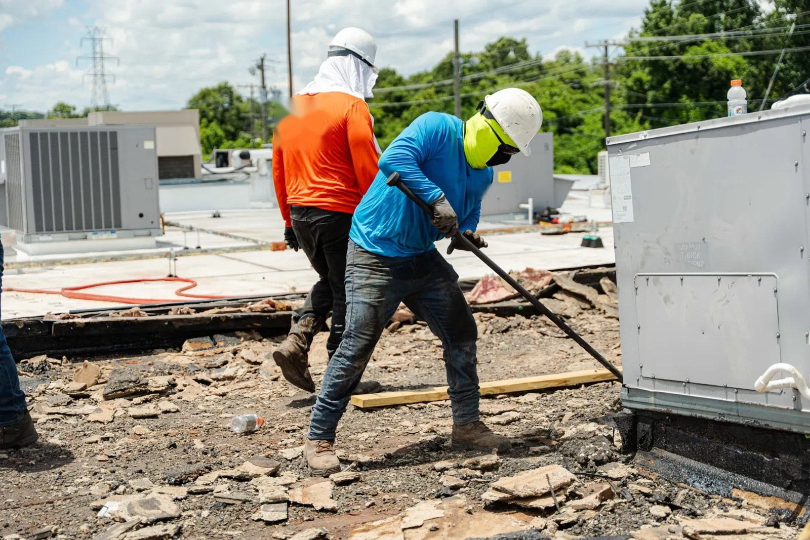 Commercial roof maintenance in Lakewood
