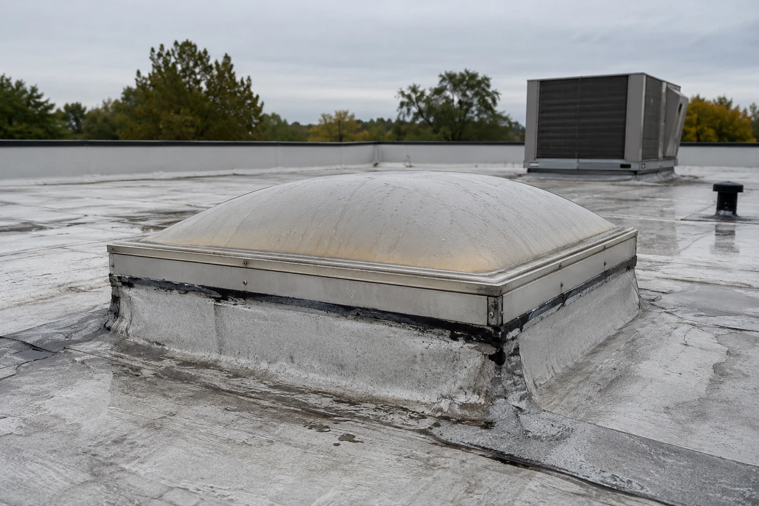 Commercial Skylight and Penetration Flashing in Lakewood, CO